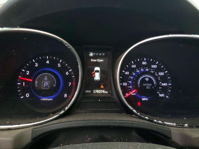 2016 Hyundai Santa fe VIN KM8SR4HF5GU160906 COPART salvage auction — FRONT END, In - Cert Of Title-Salvage Title, sold $1,700 on 2026-07-31 (photo 9)
