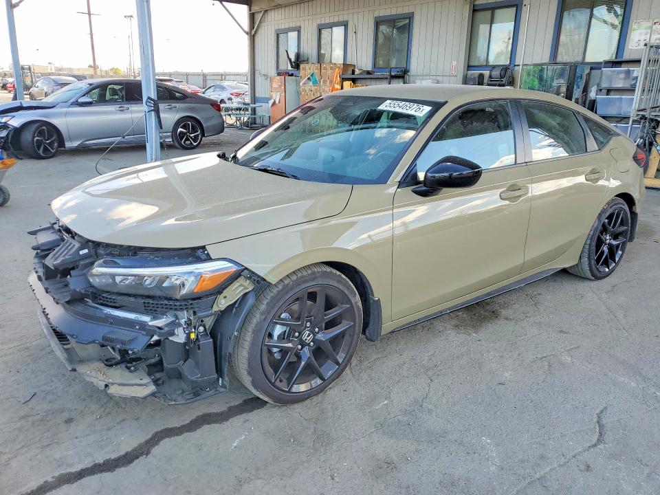 2026 Honda VIN 19XFL2H82TE014209 COPART salvage auction — FRONT END, Ca - Salvage Certificate, sold $13,100 on 2026-07-02 (photo 1)