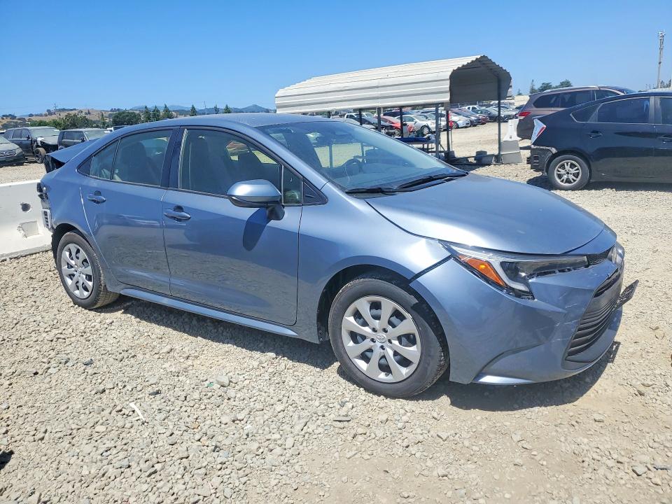 2025 Toyota Corolla VIN JTDBCMFE8SJ039734 COPART salvage auction — REAR END, CA - SALVAGE CERTIFICATE, sold $250 on 2026-07-23 (photo 4)