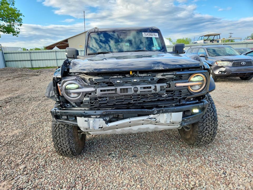 2023 Ford Bronco VIN 1FMEE5JR3PLB78054 COPART salvage auction — Front End, NY - MV-907A SALVAGE CERTIFICATE, sold $44,500 on 2026-06-29 (photo 5)