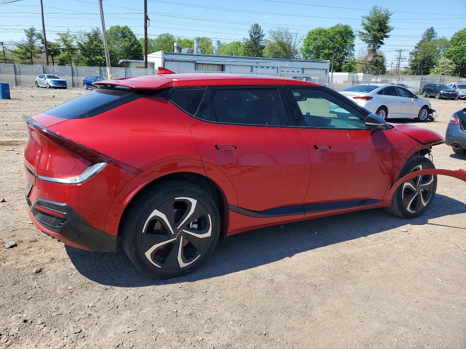 2024 Kia Ev6 VIN KNDC4DLC5R5196483 COPART salvage auction — FRONT END, Pa - Certificate Of Salvage, sold $10,300 on 2026-07-13 (photo 3)