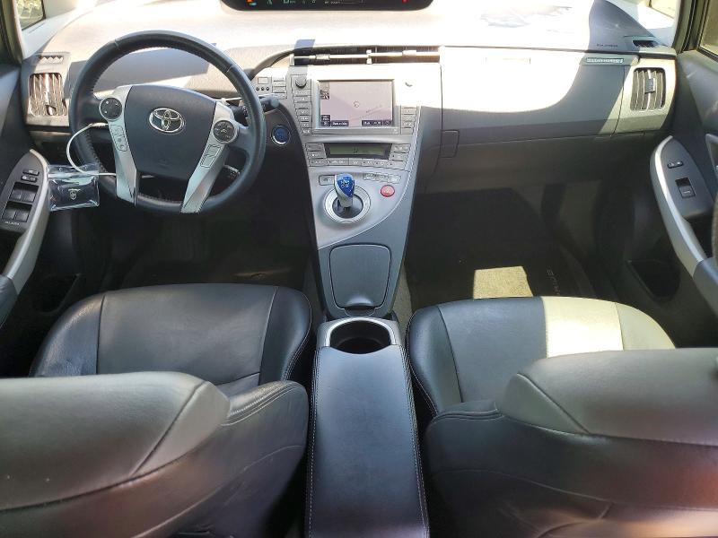 2012 Toyota Prius plug-in VIN JTDKN3DP3C3030132 COPART salvage auction — FRONT END, CA - SALVAGE CERTIFICATE, sold $4,400 on 2026-07-27 (photo 8)