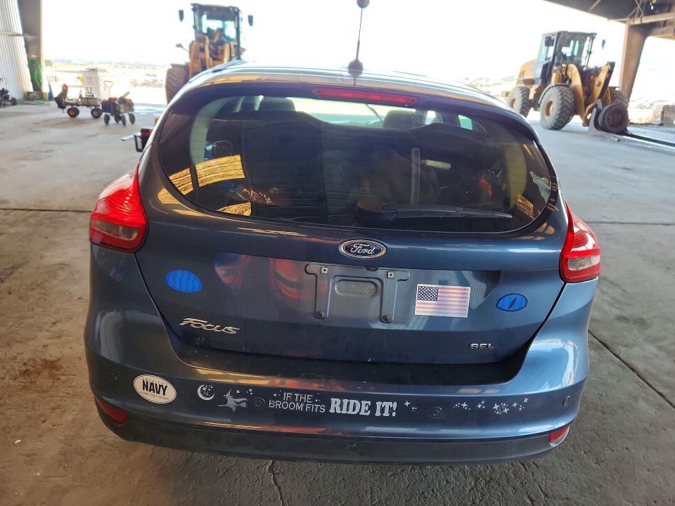 2018 Ford Focus VIN 1FADP3M29JL303827 COPART salvage auction — FRONT END, Ca - Salvage Certificate, sold $125 on 2026-07-02 (photo 6)