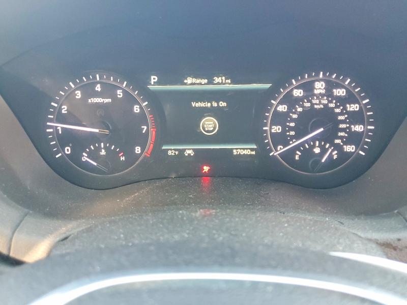 2020 Genesis G80 VIN KMTFN4JE9LU329548 COPART salvage auction — SIDE, Oh - Cert Of Title-Salvage, sold $6,800 on 2026-07-08 (photo 9)