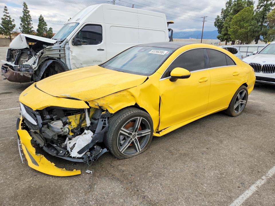 2020 Mercedes-benz Cla-class VIN WDD5J4GB4LN064959 COPART salvage auction — FRONT END, CA - LIEN PAPERS-SALVAGE OR AC, sold $4,400 on 2026-08-13 (photo 1)