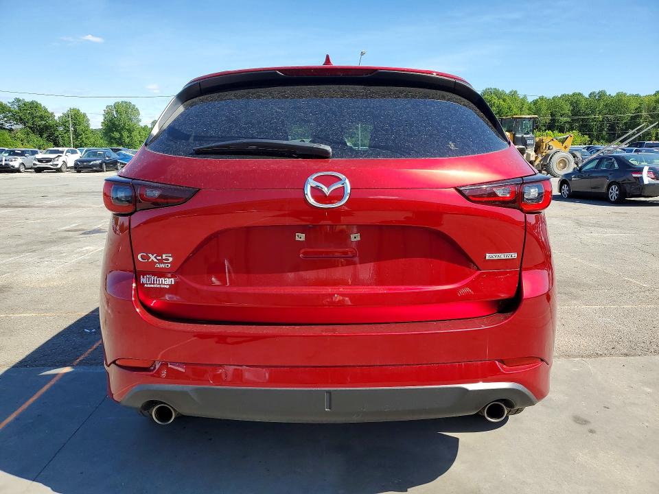 2025 Mazda VIN JM3KFBCL6S0540083 COPART salvage auction — FRONT END, KY - CERT OF TITLE-SALVAGE, sold $8,700 on 2026-07-30 (photo 6)