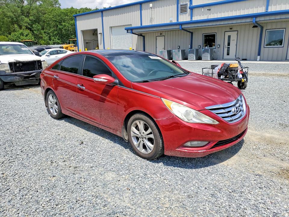 2012 Hyundai Sonata VIN 5NPEC4AC9CH373221 COPART salvage auction — SIDE, Sc - Cert Of Title-Salvage, sold $550 on 2026-07-16 (photo 4)