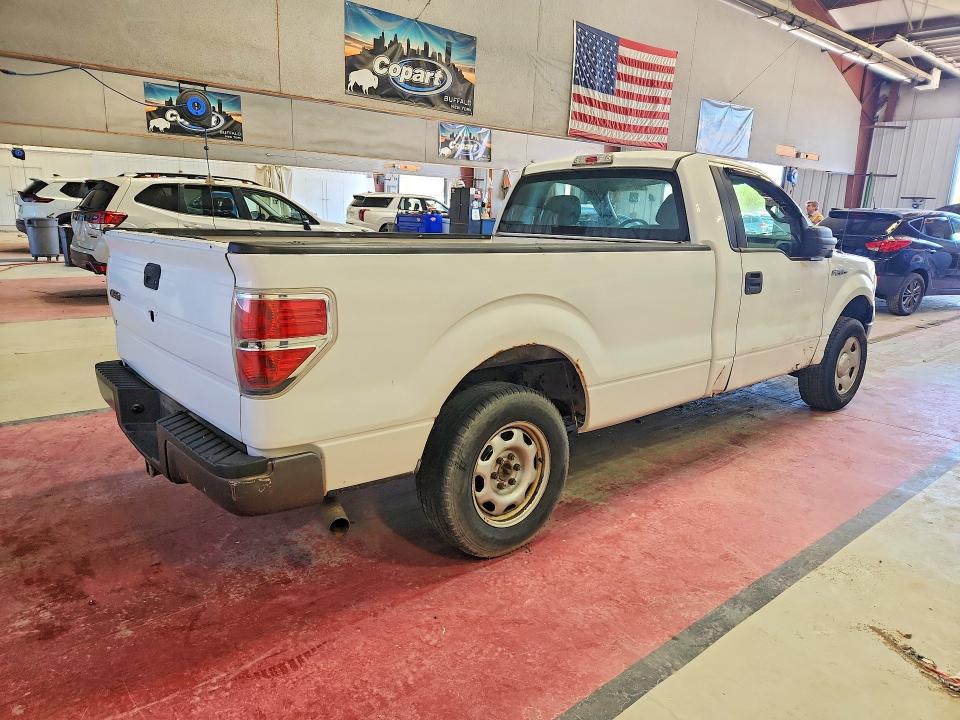 2013 Ford F-150 VIN 1FTNF1CF8DKD46107 COPART salvage auction — REAR END, Pa - Certificate Of Salvage, sold $975 on 2026-07-06 (photo 3)