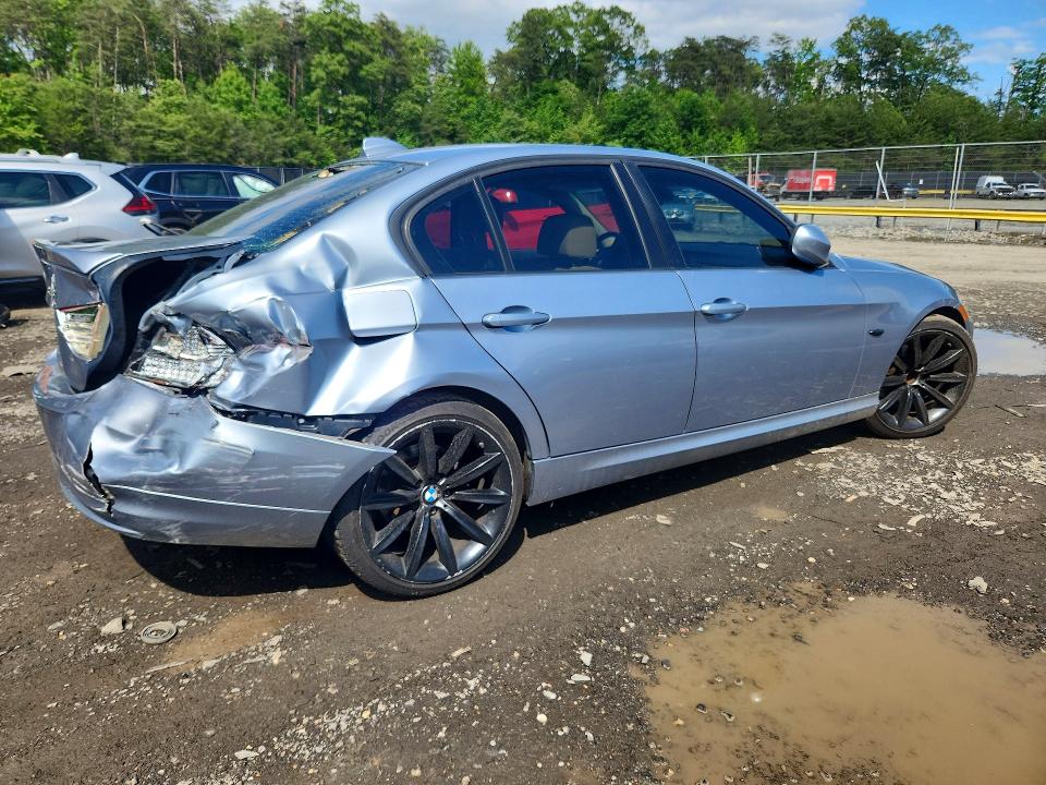 2009 BMW 3 series VIN WBAPH53509A438534 COPART salvage auction — REAR END, MD - CERT OF SALVAGE > 75% DAMAGE, sold $400 on 2026-07-10 (photo 3)