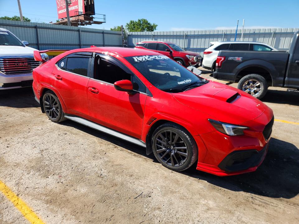 2022 Subaru VIN JF1VBAF60N9032117 COPART salvage auction — HAIL, KS - CERT OF TITLE-SALVAGE, sold $5,000 on 2026-07-29 (photo 4)