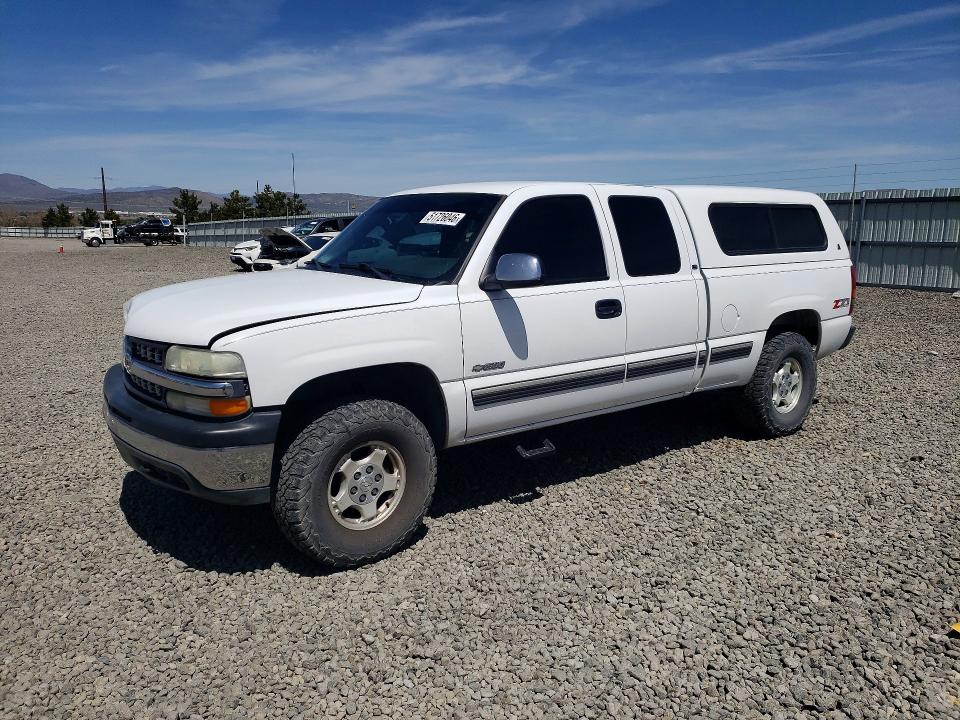 2001 Chevrolet Silverado VIN 1GCEK19V21E117894 COPART salvage auction — FRONT END, Nv - Salvage Title, sold $2,000 on 2026-07-09 (photo 1)