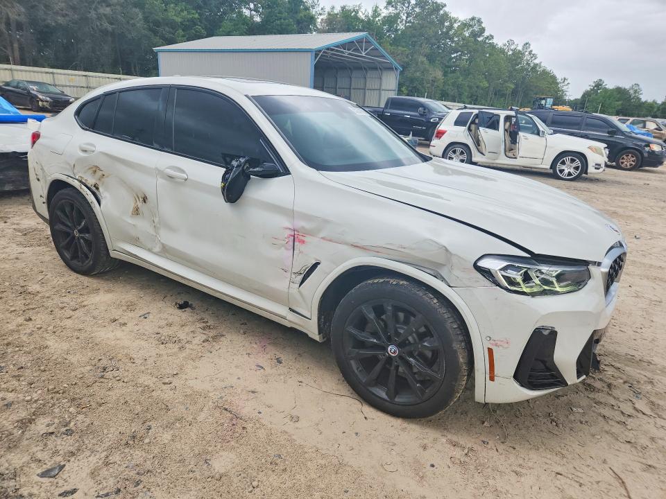 2022 BMW X4 VIN 5UX33DT00N9K27116 COPART salvage auction — SIDE, Al - Cert Of Title-Salvage Title, sold $22,300 on 2026-07-10 (photo 4)