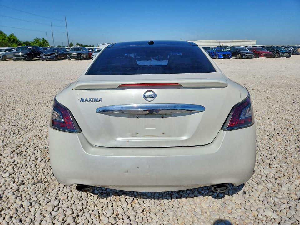 2014 Nissan Maxima VIN 1N4AA5AP0EC468476 COPART salvage auction — FRONT END, Tx - Salvage Vehicle Title, sold $200 on 2026-07-09 (photo 6)