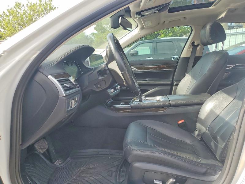 2016 BMW 7er VIN WBA7E2C50GG503836 COPART salvage auction — FRONT END, IN - CERT OF TITLE-SALVAGE TITLE, sold $5,200 on 2026-08-03 (photo 7)