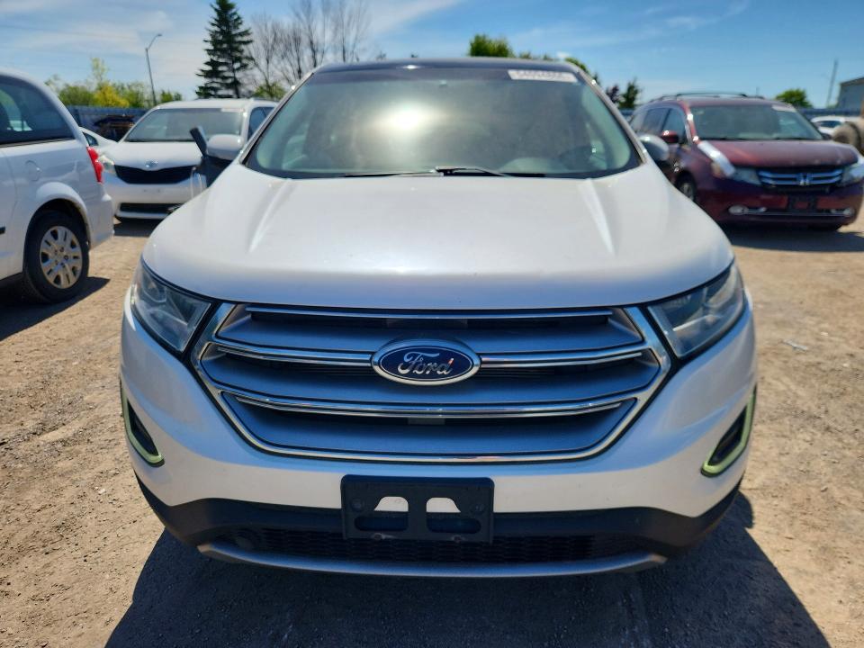 2015 Ford Edge VIN 2FMTK4K81FBB86281 COPART salvage auction — MINOR DENT/SCRATCHES, On - Permit No Brand - Unfit, sold $600 on 2026-07-03 (photo 5)