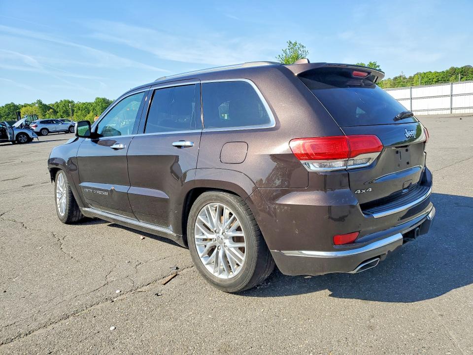 2017 Jeep Grand cherokee VIN 1C4RJFJG3HC707588 COPART salvage auction — FRONT END, In - Certificate Of Title, sold $350 on 2026-07-09 (photo 2)