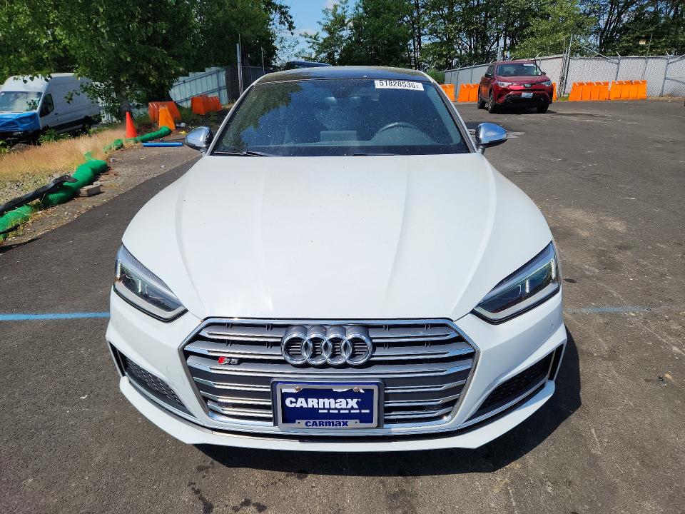 2018 Audi VIN WAUB4CF55JA092409 COPART salvage auction — REAR END, Or - Salvage Title Certificate, sold $450 on 2026-07-29 (photo 5)