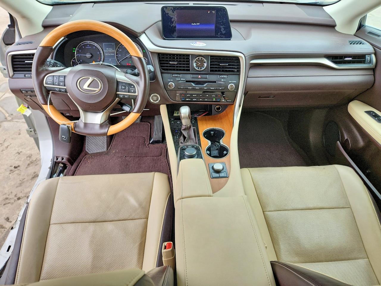 2017 Lexus RX 350 VIN 2T2ZZMCA7HC089264 COPART salvage auction — Side, TX - SALVAGE VEHICLE TITLE, sold $6,500 on 2026-07-09 (photo 8)