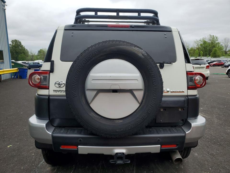 2014 Toyota Fj cruiser VIN JTEBU4BF0EK182599 COPART salvage auction — FRONT END, Or - Salvage Title Certificate, sold $9,100 on 2026-07-20 (photo 6)