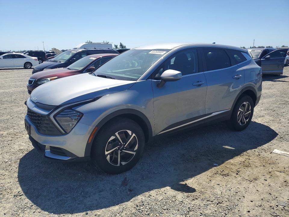 2025 Kia Sportage VIN KNDPUCDGXS7175698 COPART salvage auction — MINOR DENT/SCRATCHES, Ca - Salvage Certificate, sold $9,300 on 2026-07-09 (photo 1)