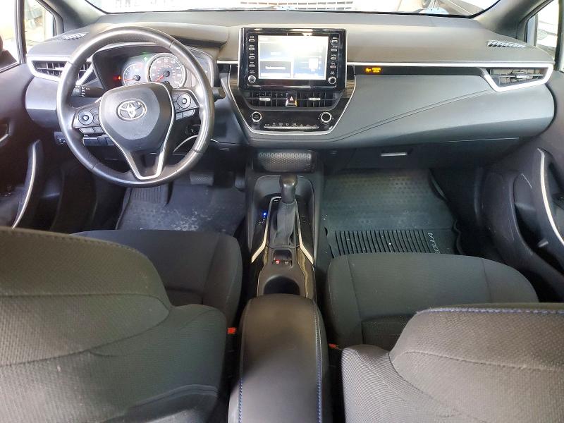 2020 Toyota Corolla VIN JTDS4RCE9LJ043310 COPART salvage auction — FRONT END, Tx - Salvage Vehicle Title, sold $7,300 on 2026-07-17 (photo 8)
