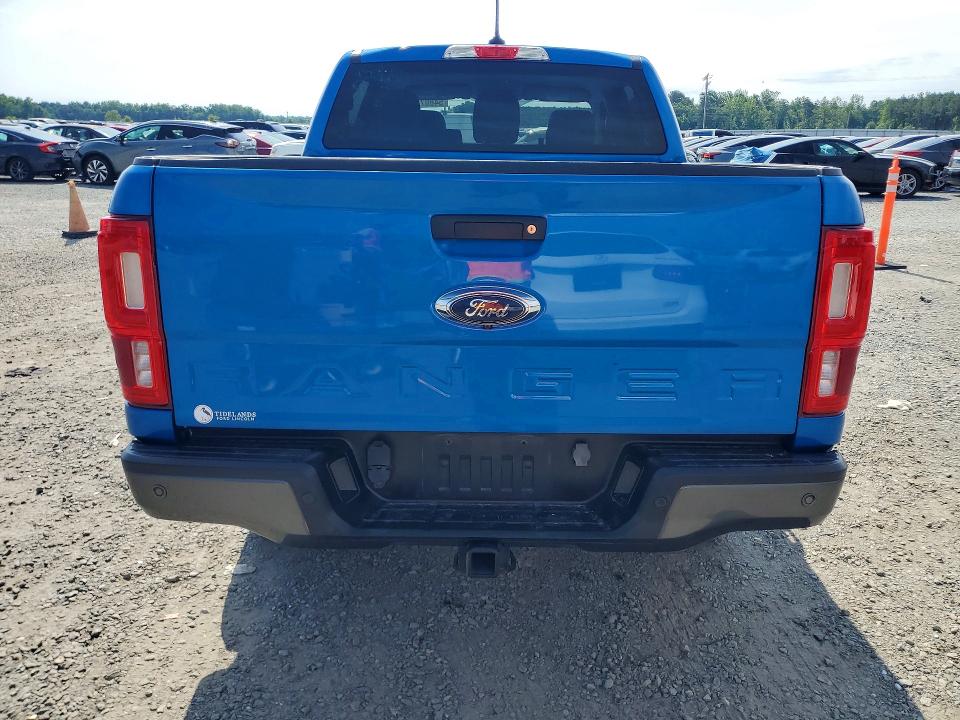 2021 Ford Ranger VIN 1FTER4EH7MLD57133 COPART salvage auction — FRONT END, Nc - Salvage Certificate Of Title, sold $7,700 on 2026-07-27 (photo 6)