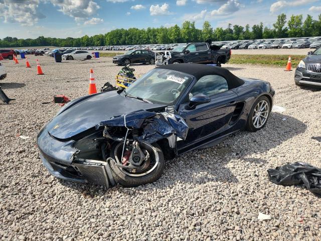 2021 Porsche Boxster VIN WP0CB2A81MS225125 COPART salvage auction — SIDE, Nc - Salvage Certificate Of Title, sold $14,500 on 2026-07-14 (photo 1)