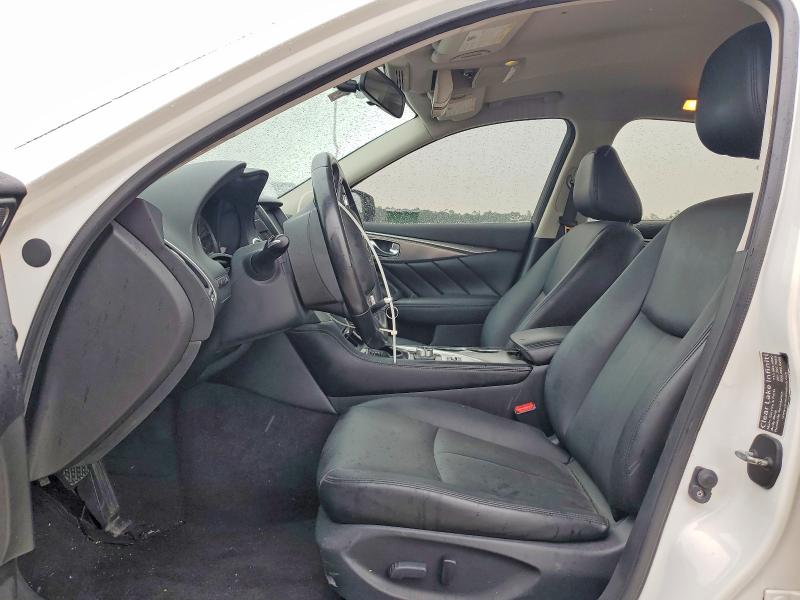 2015 Infiniti VIN JN1BV7AP6FM338974 COPART salvage auction — WATER/FLOOD, Tx - Salvage Title-Flood Damage, sold $1,250 on 2026-07-10 (photo 7)