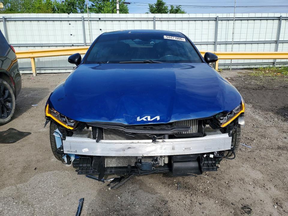2022 Kia K5 VIN 5XXG64J28NG091044 COPART salvage auction — FRONT END, In - Cert Of Title-Salvage Title, sold $4,600 on 2026-07-20 (photo 5)