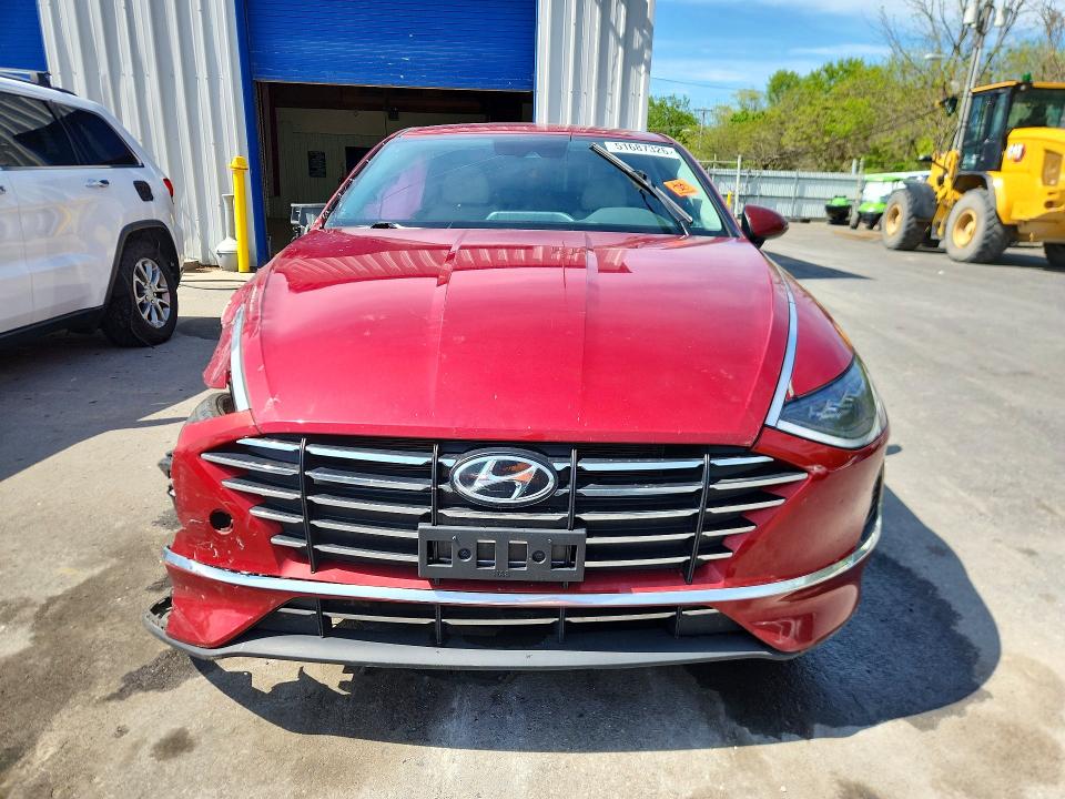 2023 Hyundai Sonata VIN KMHL24JA5PA319478 COPART salvage auction — FRONT END, Pa - Certificate Of Salvage, sold $3,700 on 2026-07-14 (photo 5)