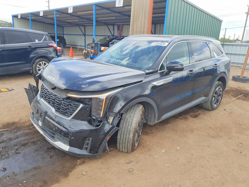 2024 Kia Sorento VIN 5XYRLDJC2RG285757 COPART salvage auction — FRONT END, Co - Salvage Title, sold $5,800 on 2026-07-27 (photo 1)
