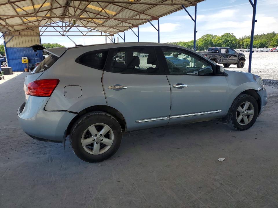 2013 Nissan Rogue VIN JN8AS5MT7DW031706 COPART salvage auction — FRONT END, Ga - Cert Of Ttl-Slvg Manufctr Bybk, sold $425 on 2026-07-02 (photo 3)