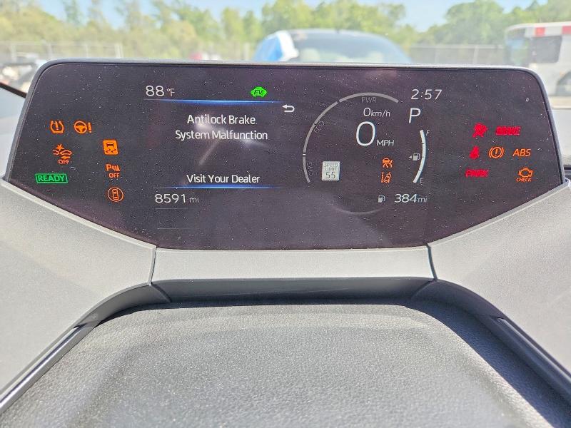 2024 Toyota Prius VIN JTDADABU8R3017817 COPART salvage auction — REAR END, Md - Cert Of Salvage > 75% Damage, sold $8,700 on 2026-07-31 (photo 9)