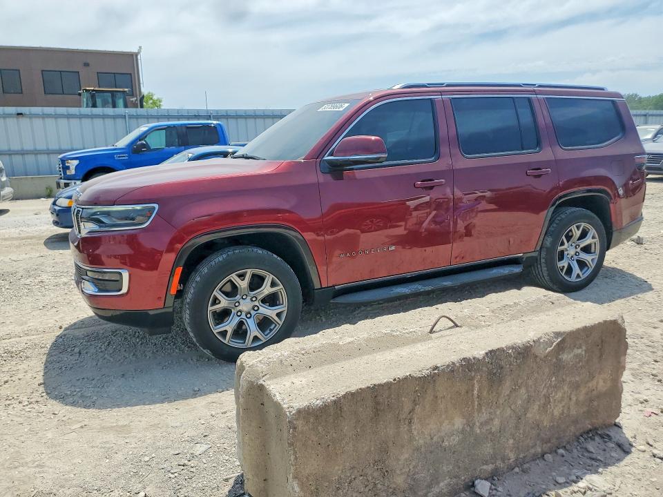 2022 Jeep Grand wagoneer VIN 1C4SJVBT2NS183259 COPART salvage auction — HAIL, Salvage Title, sold $16,700 on 2026-07-30 (photo 1)