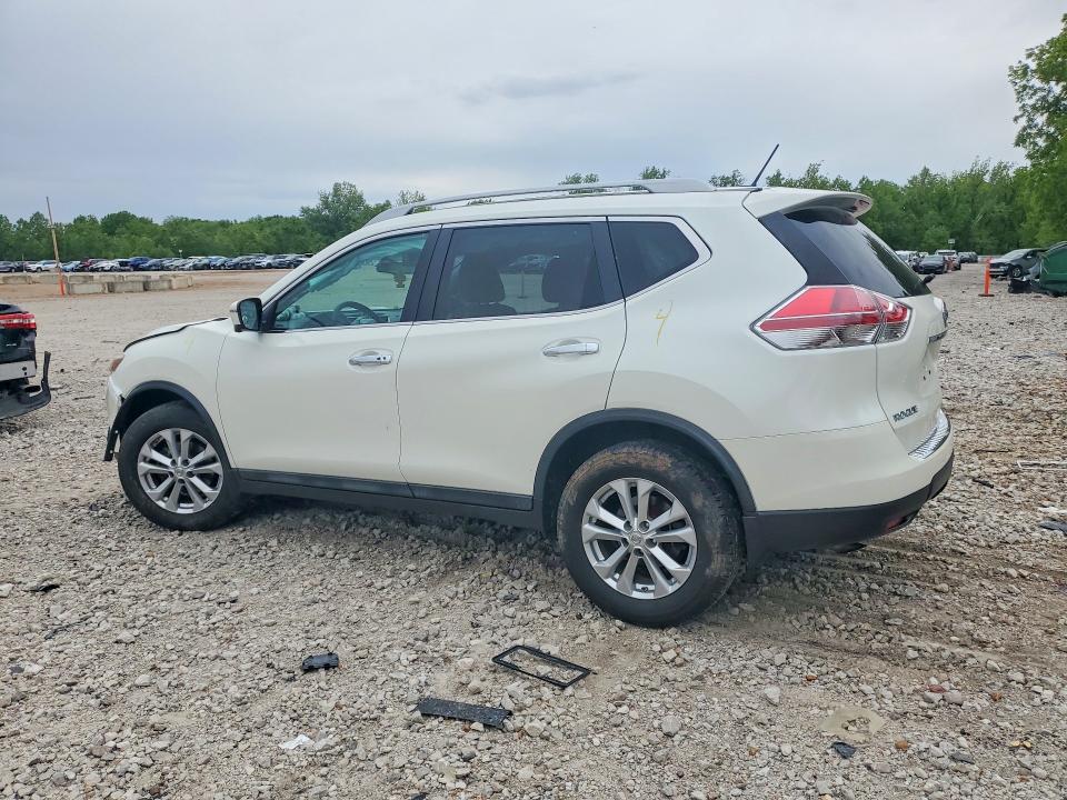 2016 Nissan Rogue VIN 5N1AT2MV5GC770339 COPART salvage auction — FRONT END, Mo - Salvage Certificate Of Title, sold $800 on 2026-07-02 (photo 2)