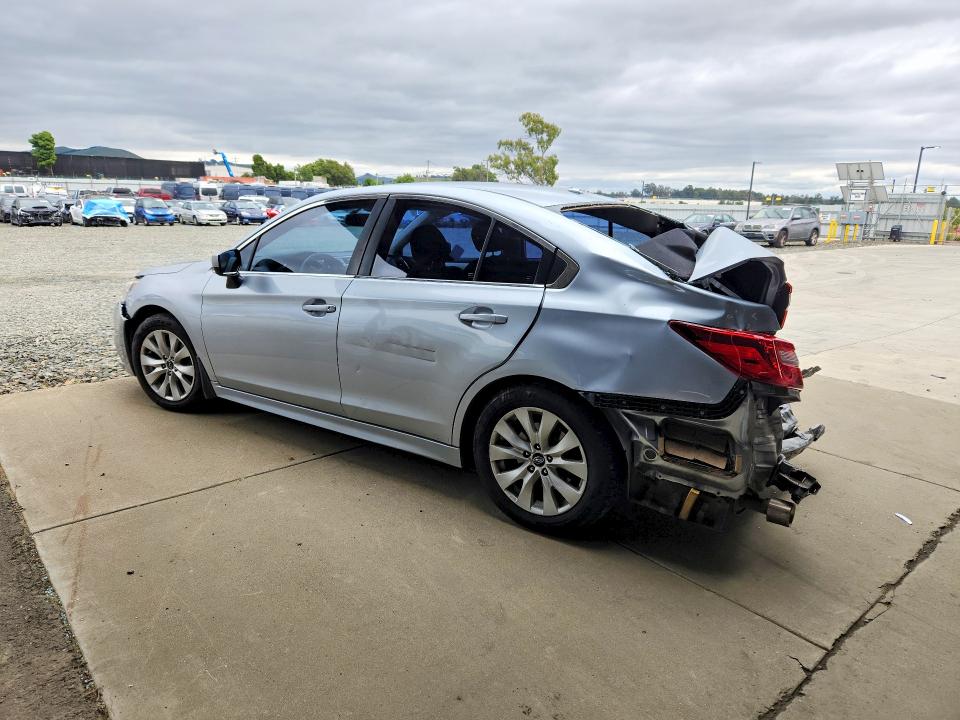 2015 Subaru LEGACY VIN 4S3BNAC61F3046279 COPART salvage auction — REAR END, Ca - Salvage Certificate, sold $400 on 2026-07-02 (photo 2)