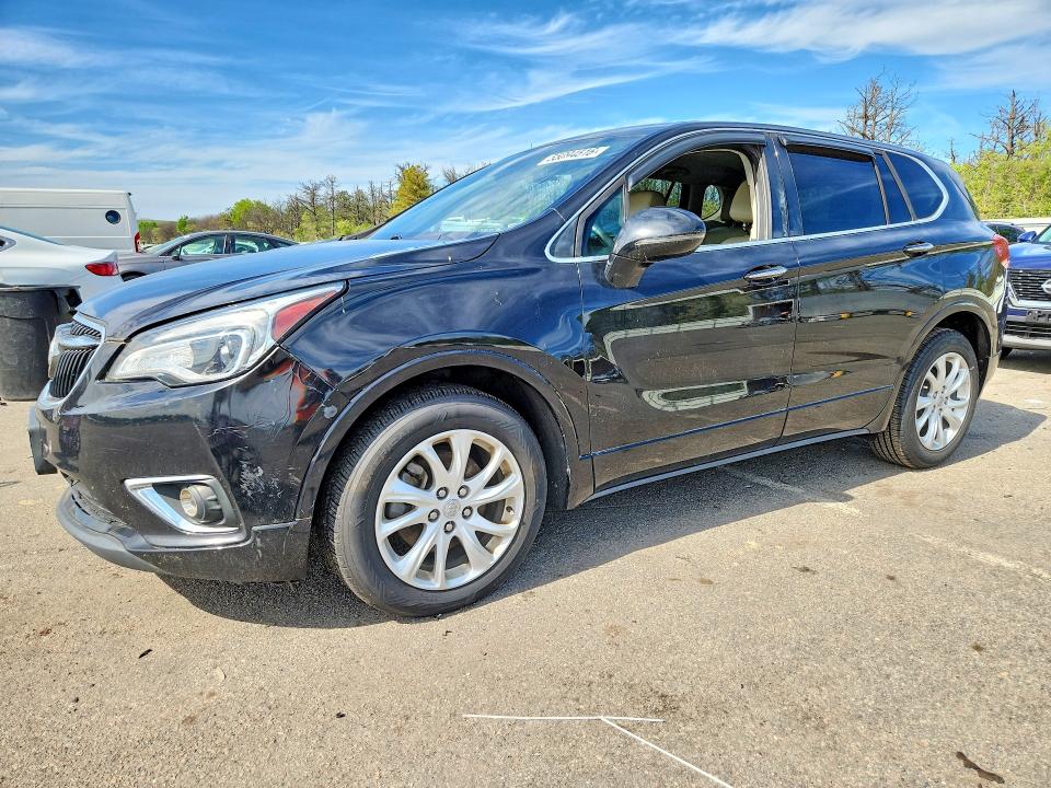 2019 Buick Envision VIN LRBFXBSA3KD009504 COPART salvage auction — FRONT END, Ny - Cert Of Title-Rebuilt Salvage, sold $3,200 on 2026-07-20 (photo 1)