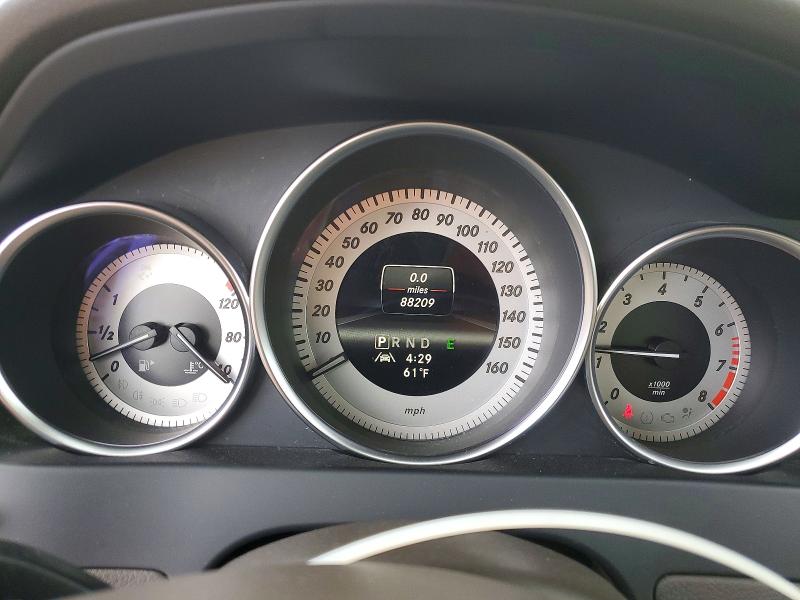 2013 Mercedes-benz VIN WDDGF4HBXDA752286 COPART salvage auction — FRONT END, Il - Salvage Certificate, sold $2,150 on 2026-07-28 (photo 9)