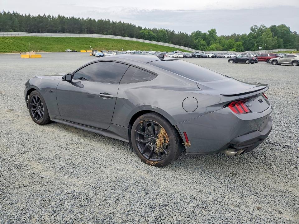 2025 Ford Mustang VIN 1FA6P8CF2S5409391 COPART salvage auction — SIDE, NC - SALVAGE CERTIFICATE OF TITLE, sold $23,500 on 2026-07-02 (photo 2)