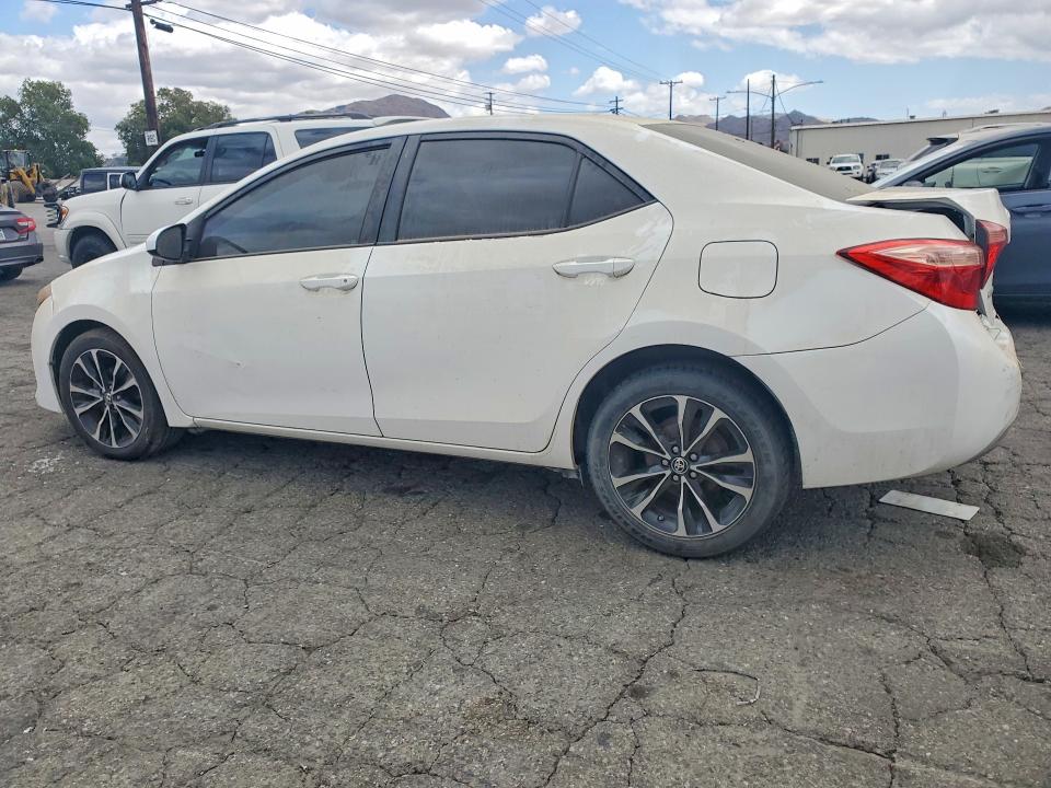 2017 Toyota Corolla VIN 5YFBURHE9HP573479 COPART salvage auction — FRONT END, Ca - Salvage Certificate, sold $4,550 on 2026-07-06 (photo 2)