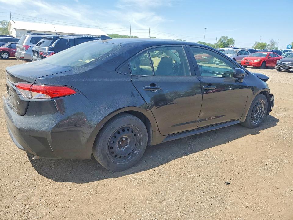 2022 Toyota VIN JTDEPMAE1NJ218808 COPART salvage auction — FRONT END, IA - CERT OF TITLE-SALVAGE TITLE, sold $6,400 on 2026-07-31 (photo 3)
