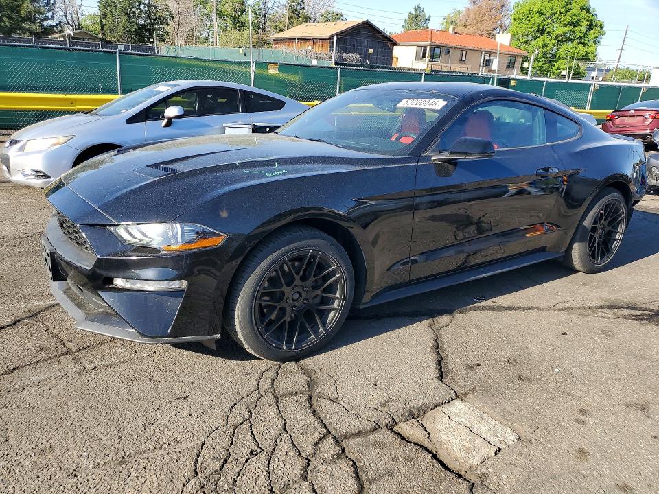 2019 Ford Mustang VIN 1FA6P8TH1K5195057 — COPART salvage auction photo
