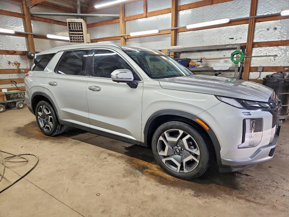 2024 Hyundai Palisade VIN KM8R44GE7RU760240 COPART salvage auction — HAIL, Il - Salvage Certificate, sold $12,700 on 2026-07-11 (photo 4)