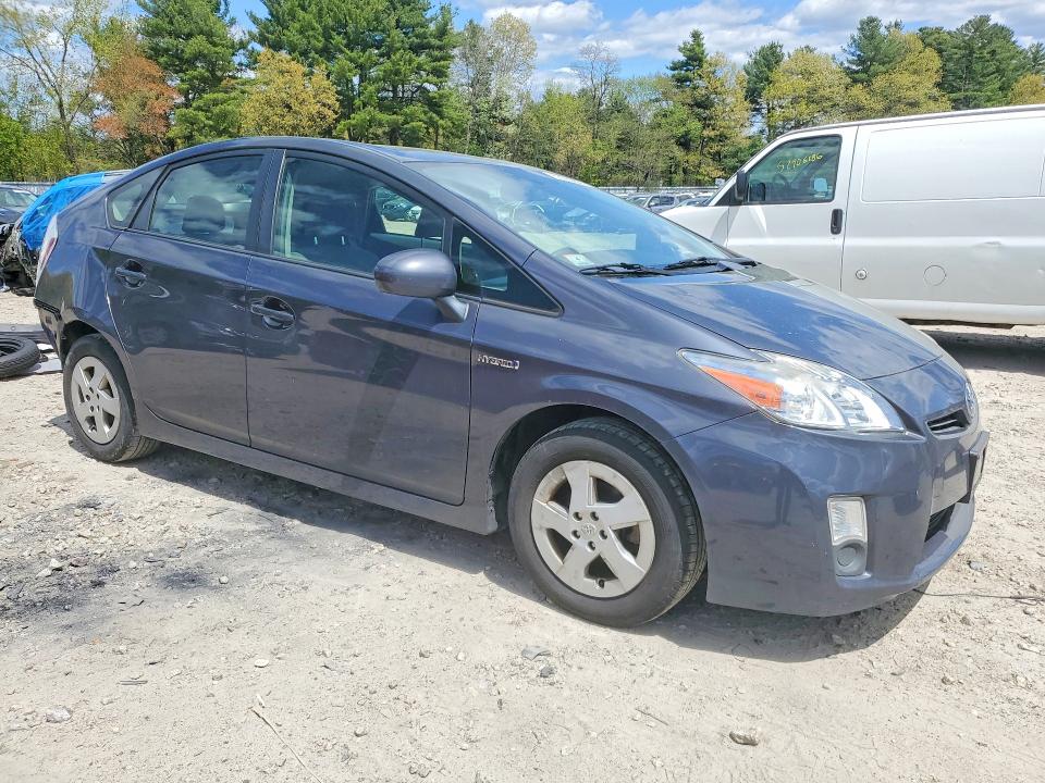 2011 Toyota Prius VIN JTDKN3DU3B5302283 COPART salvage auction — REAR END, Ma - Cert Of Title-Reconstrctd Coll, sold $1,000 on 2026-07-09 (photo 4)