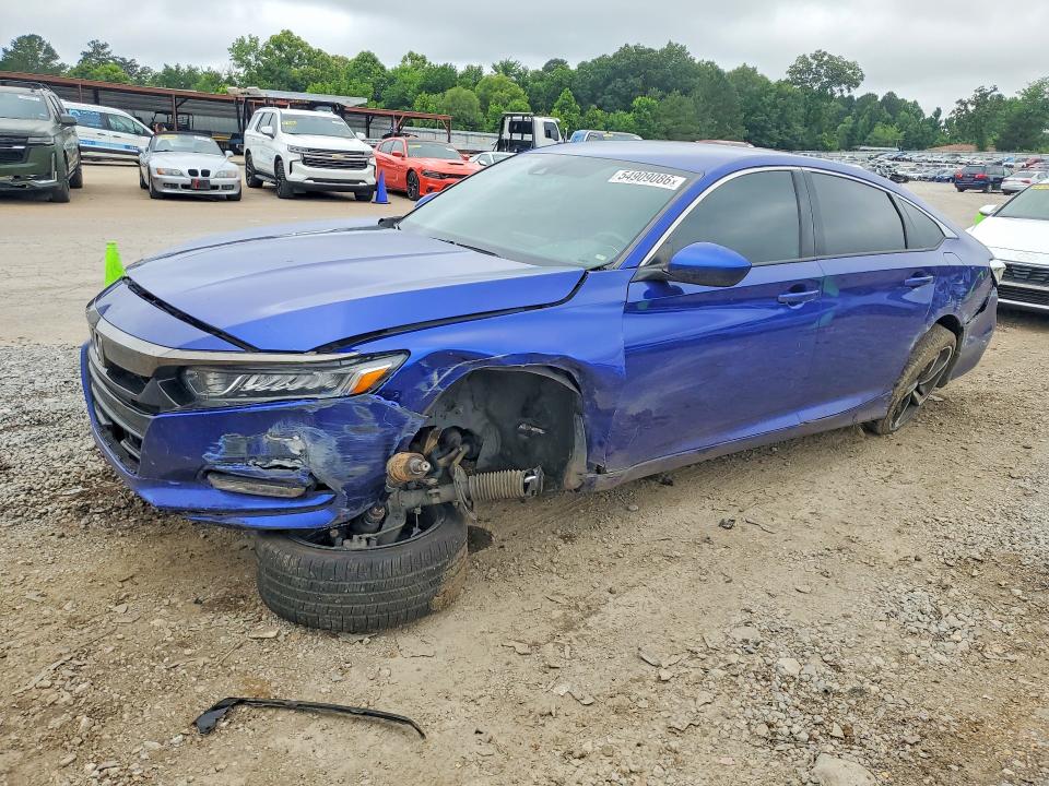 2019 Honda Accord VIN 1HGCV1F31KA045758 — COPART salvage auction photo