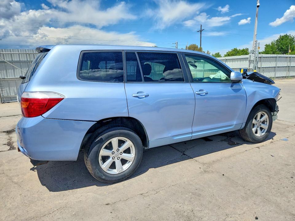 2008 Toyota Highlander VIN JTEES41A382030832 COPART salvage auction — FRONT END, CO - PUBLIC - SALVAGE TITLE, sold $1,350 on 2026-07-27 (photo 3)