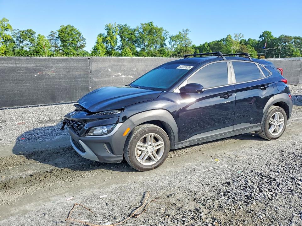 2023 Hyundai VIN KM8K2CAB3PU047087 COPART salvage auction — FRONT END, Sc - Cert Of Title-Salvage, sold $4,600 on 2026-07-08 (photo 1)