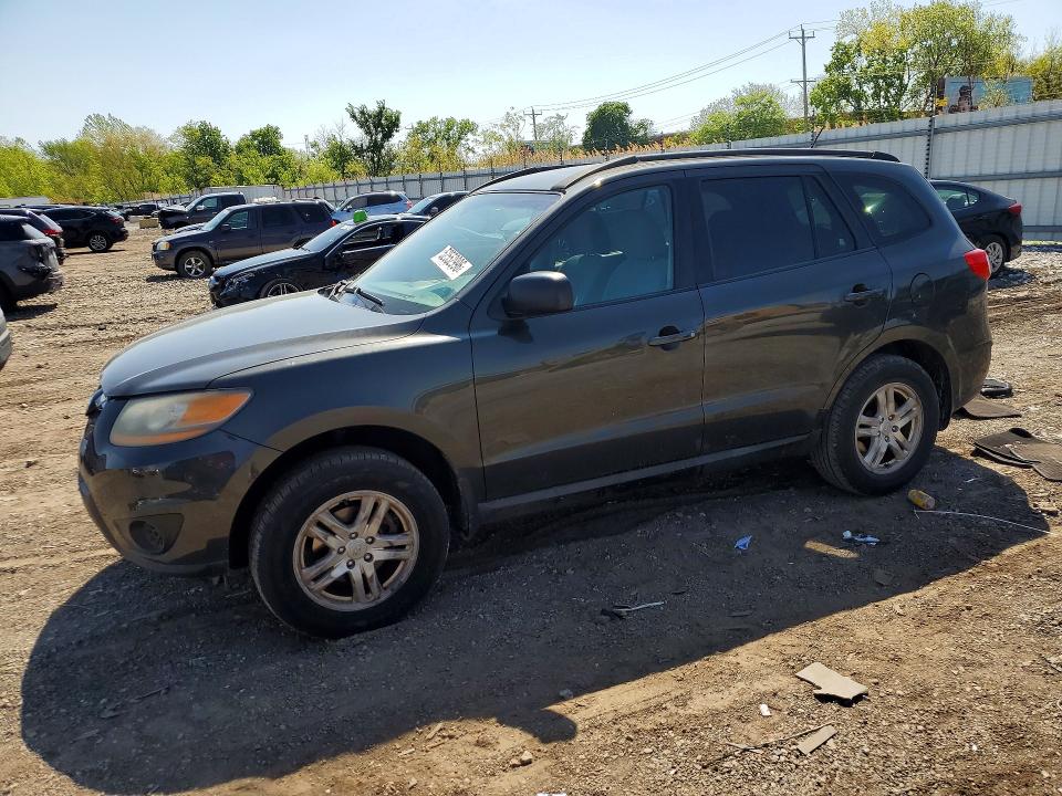 2011 Hyundai Santa fe VIN 5XYZGDAB7BG081599 COPART salvage auction — FRONT END, IL - SALVAGE CERTIFICATE, sold $1,100 on 2026-07-24 (photo 1)