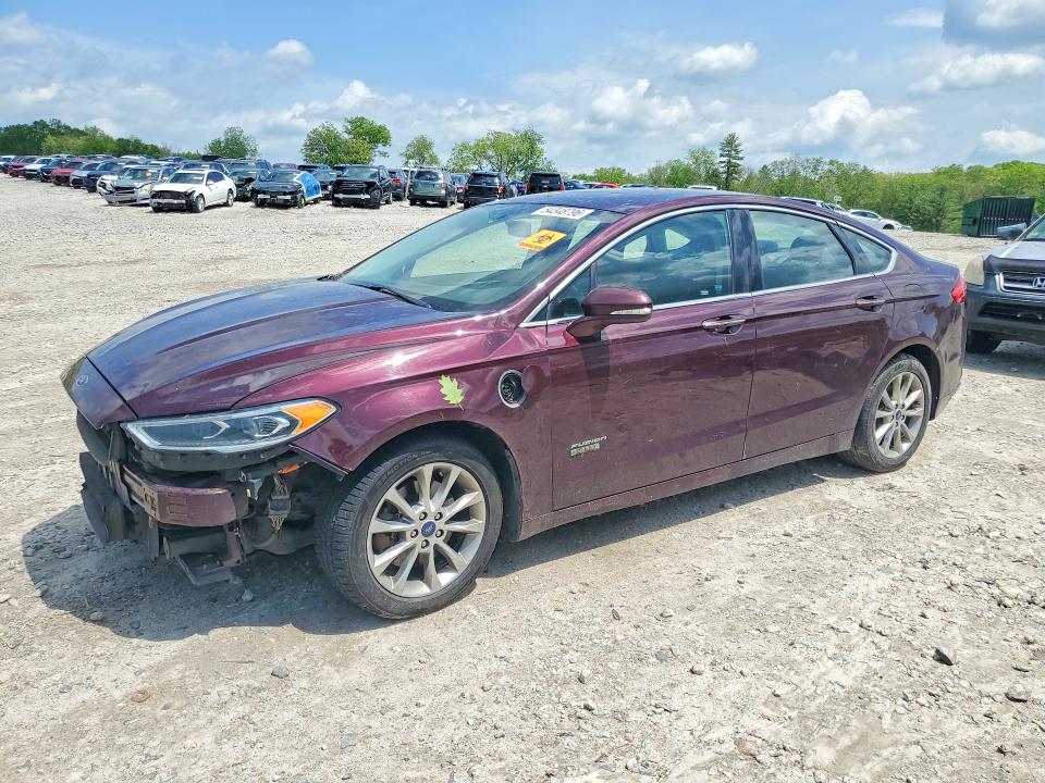 2017 Ford Fusion VIN 3FA6P0PU3HR371508 COPART salvage auction — FRONT END, Ma - Cert Of Title-Salvage, sold $1,200 on 2026-07-03 (photo 1)