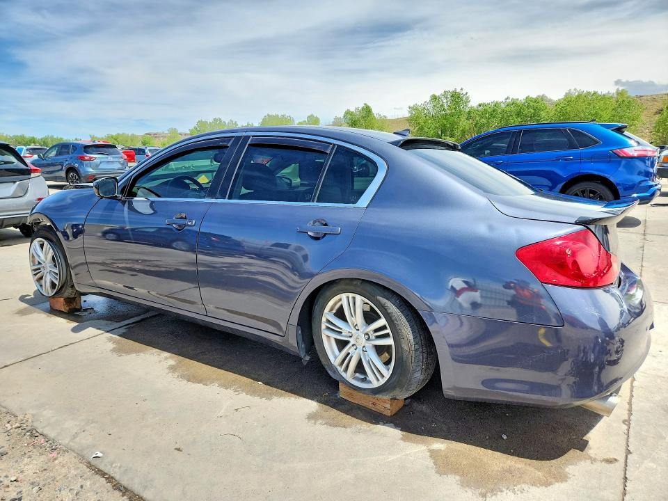 2012 Infiniti VIN JN1CV6ARXCM970792 COPART salvage auction — FRONT END, Co - Public - Salvage Title, sold $375 on 2026-07-27 (photo 2)